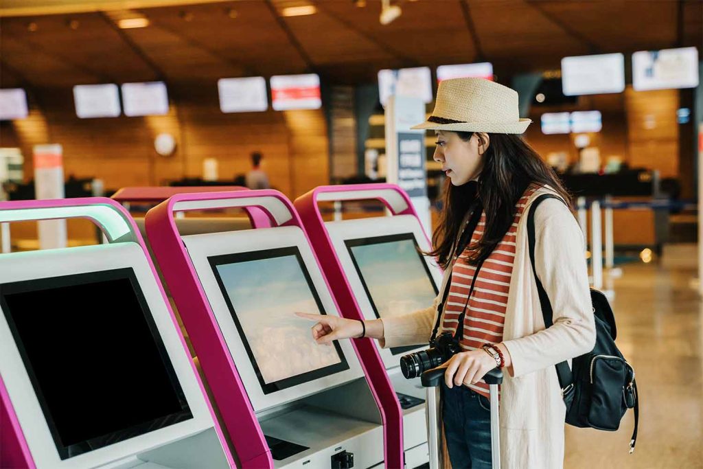 Revolutionize Travel with Self-Service Airport Kiosks 1 LcdSLD Self Service Airport Kiosks LcdSLD