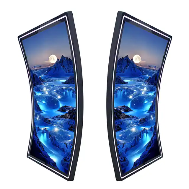 55 Inch Commercial Curved Touchscreen Monitor
