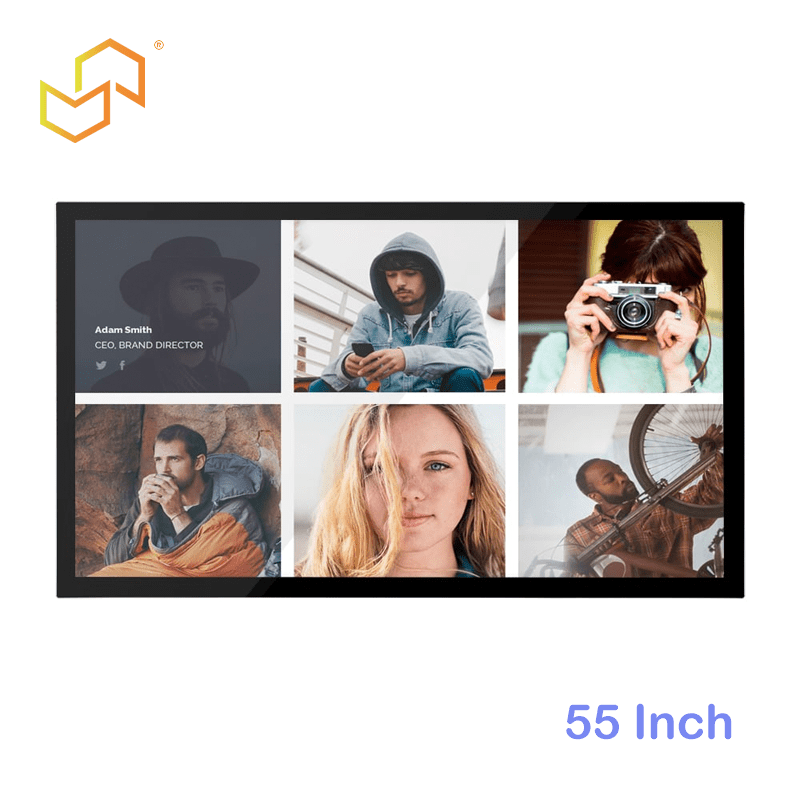 55 Inch Commercial Wall-Mounted Android Touchscreen