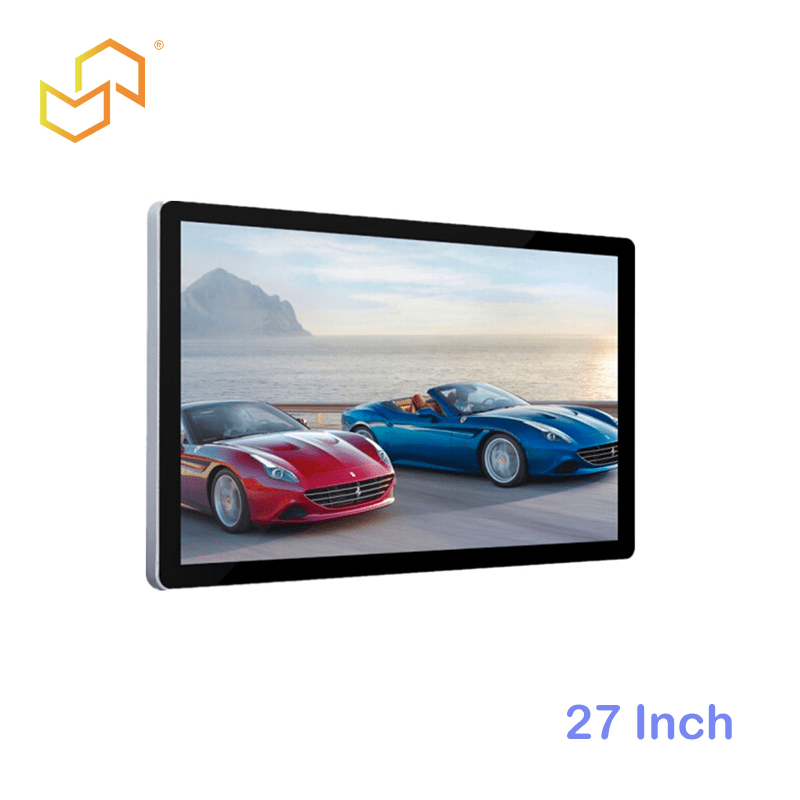 27 Inch Commercial Wall-Mounted Embedded Touchscreen Monitor