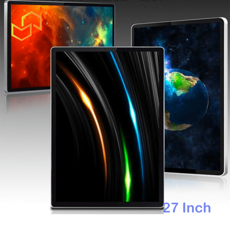 27 Inch Commercial Wall-Mounted Embedded Touchscreen Monitor