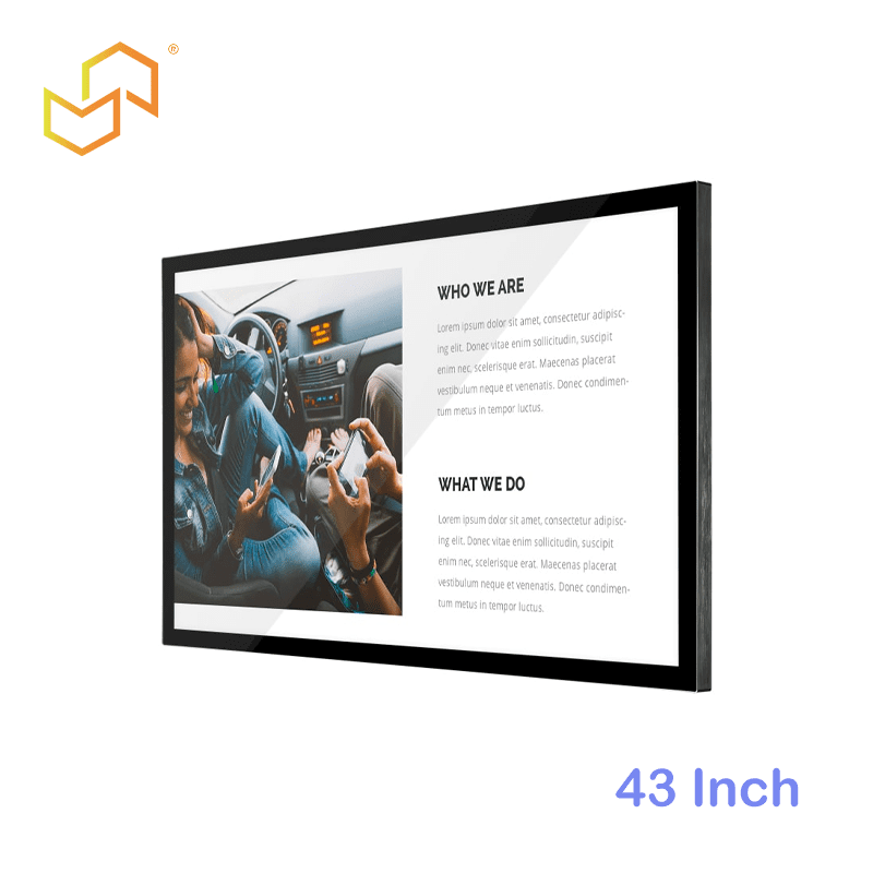 43 Inch Commercial Wall-Mounted Android Touchscreen