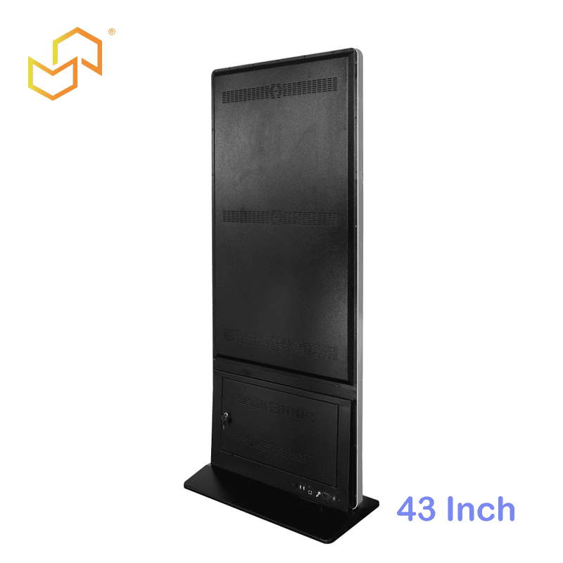 43 Inch Commercial Windows Infrared Touchscreen Kiosk