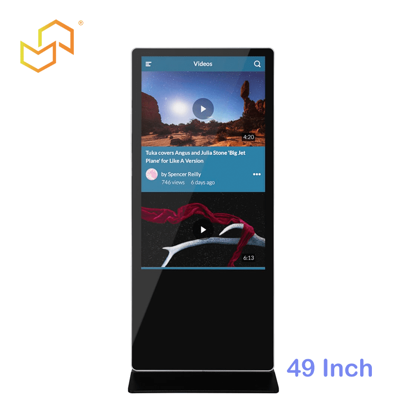 49 Inch Commercial Windows Capacitive Touchscreen Kiosk