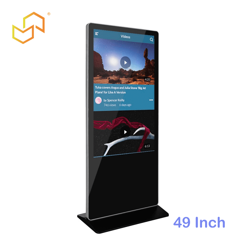 49 Inch Commercial Windows Capacitive Touchscreen Kiosk