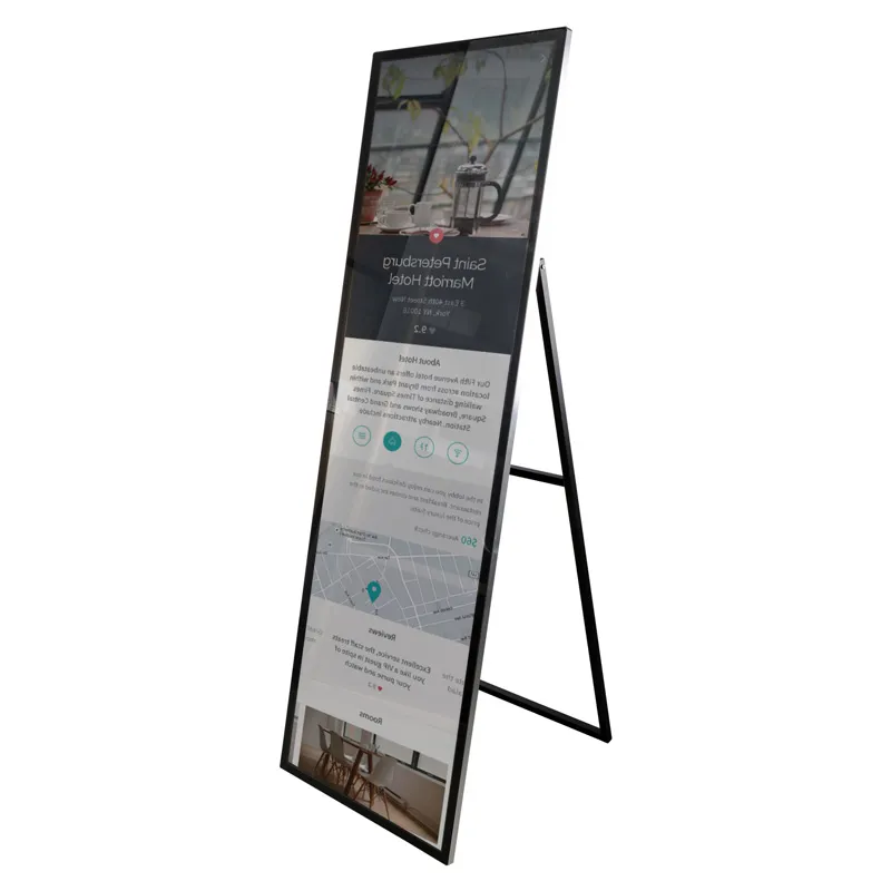 65 Inch Free Standing Rk3399 Digital Android USB WiFi/3G/4G Poster