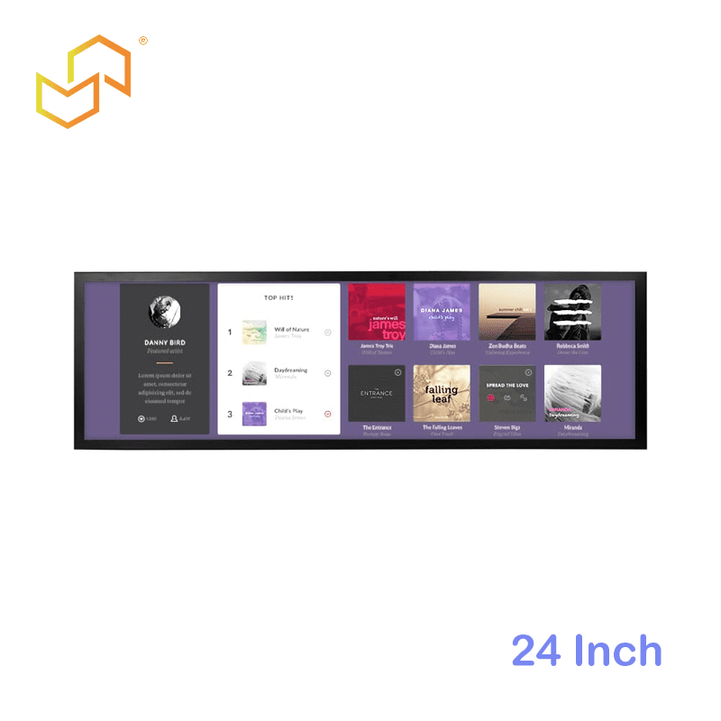 24 Inch Commercial Ultra-wide Android Screen