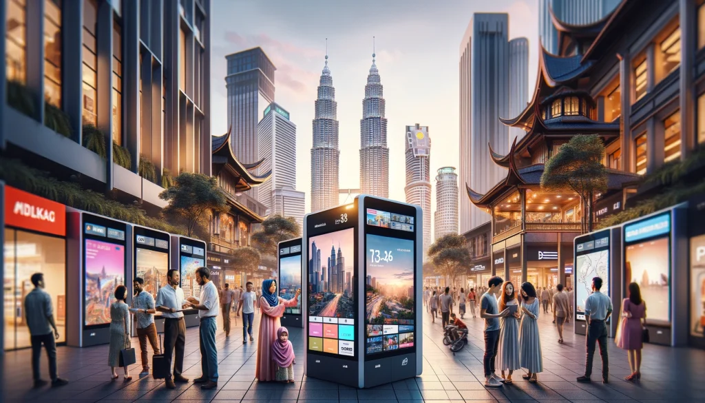 Get High-Quality Screen Kiosks from LCDSLD in Malaysia