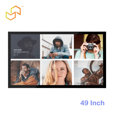 49 Inch Commercial Wall-Mounted Android Touchscreen